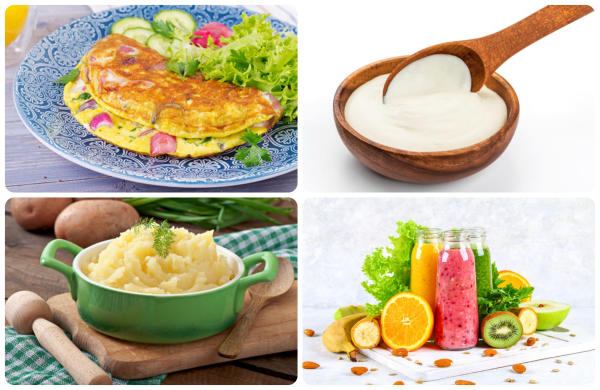 Ăn những đồ ăn mềm, dễ ăn để vết thương nhanh lành 